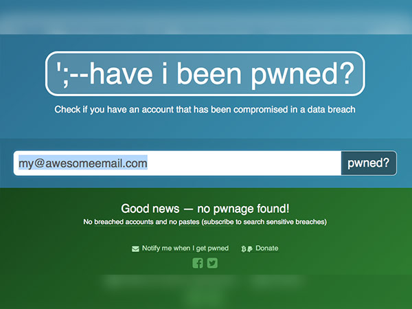 HavelBeenPwned 