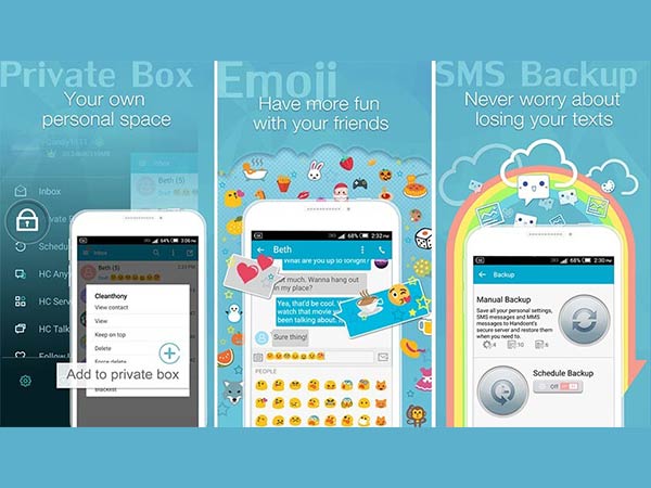 കസ്റ്റമൈസേഷനു മികച്ചത് : Handcent Next SMS