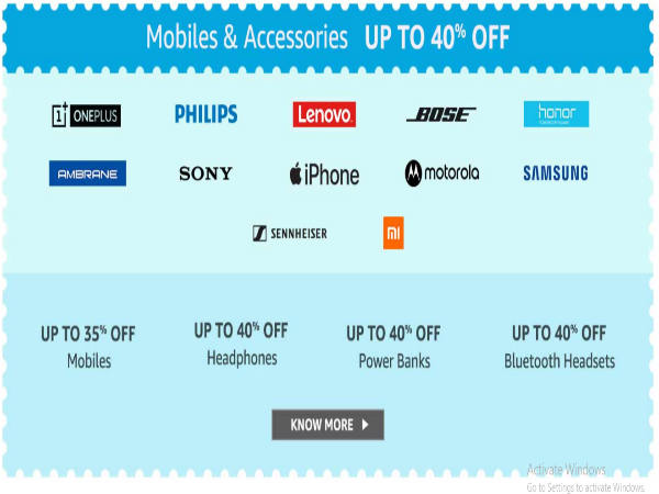 സ്മാര്‍ട്ട്‌ഫോണുകള്‍ക്ക് 40% ഡിസ്‌ക്കൗണ്ട്