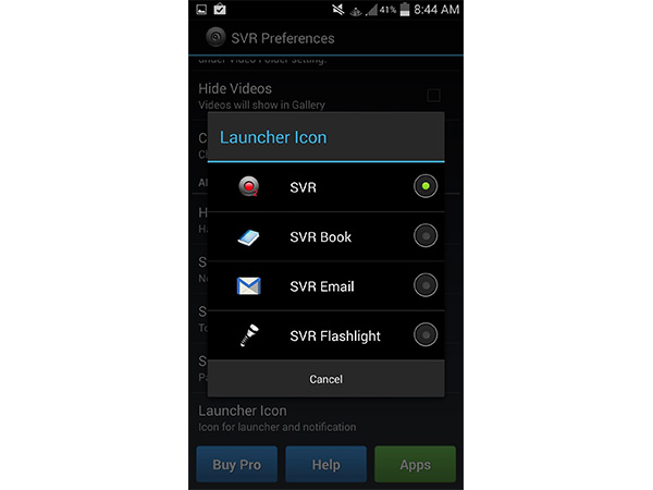 ലോഞ്ചര്‍ ഐക്കണ്‍ സെറ്റ് ചെയ്യുക