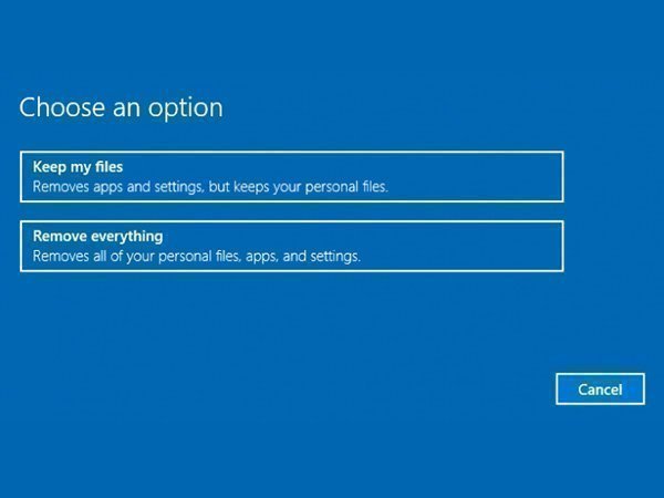 വിന്‍ഡോസ് 10 കമ്പ്യൂട്ടര്‍/ ടാബ്ലറ്റ് റീസെറ്റ് എങ്ങനെ?