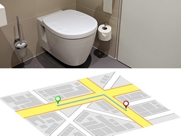 ടോയ്‌ലറ്റ് കണ്ടെത്താം