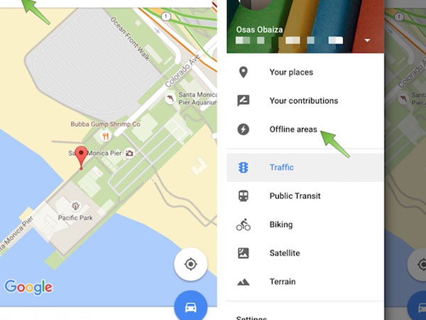 ഓഫ്‌ലൈന്‍ മാപ്‌സ്