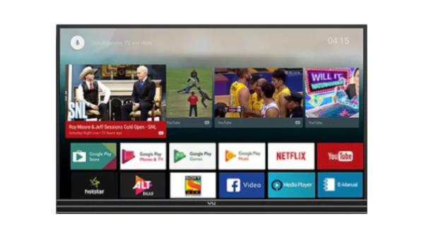 വിയു ആന്‍ഡ്രോയിഡ് ടിവി സീരീസിന്റെ വില ഇന്ത്യയില്‍