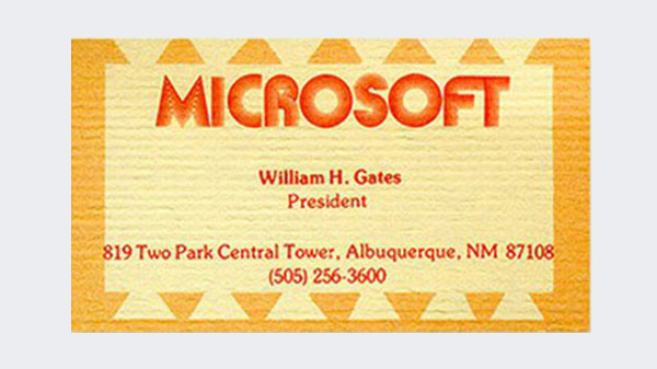 ബില്‍ ഗേറ്റ്‌സ്: മൈക്രോസോഫ്റ്റ്