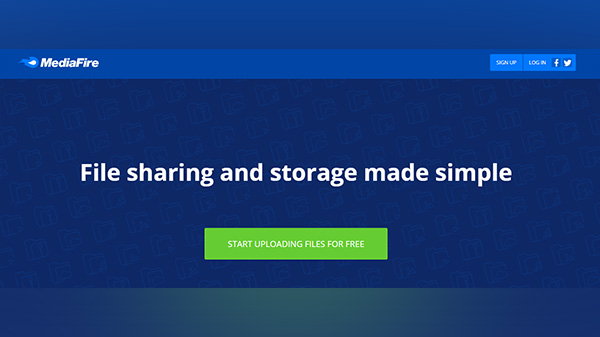 6. മീഡിയഫയര്‍ (Mediafire)