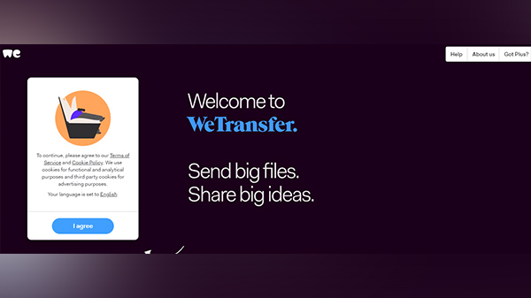 8. വീട്രാന്‍സ്ഫര്‍ (Wetransfer)