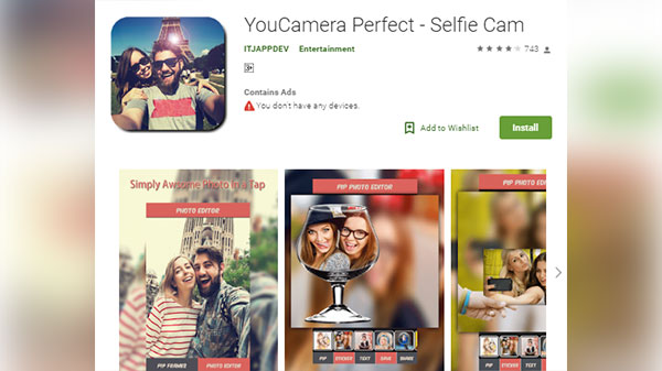 YouCam Perfect- Selfi Cam