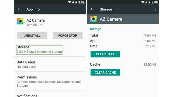 ആപ്പ് ഡാറ്റ ക്ലിയർ ചെയ്യുക