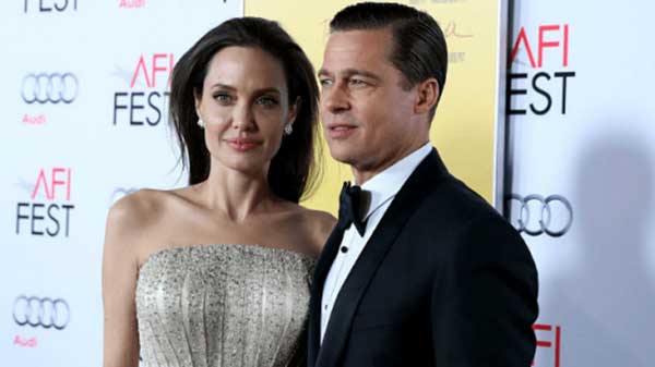 2. Brad Pitt and 3. Angelina Jolie