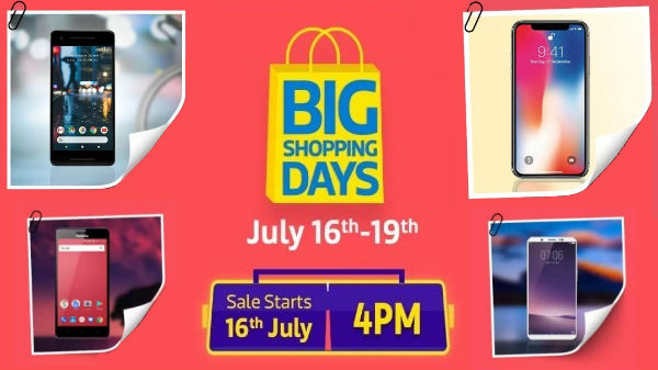 വമ്പൻ ഓഫറുകളുമായി ഫ്ലിപ്കാർട്ട് ''ബിഗ് ഷോപ്പിംഗ് ഡേസ്'' ഇങ്ങെത്തി!! ഏറ്റവും മികച്ച 10 ഓഫറുകൾ അറിയാം!