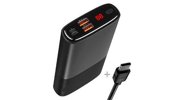 4. Puridea Quick Charge POwer Bank