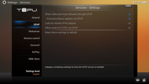 UPnP ഓഫ് ചെയ്യുക