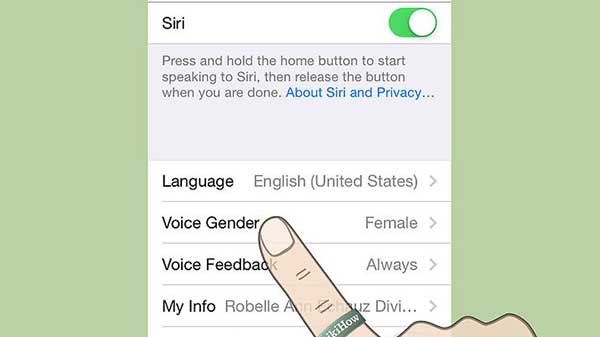 സിരിയെ ഇഷ്ടാനുസാരണം ആണും പെണ്ണുമാക്കാം