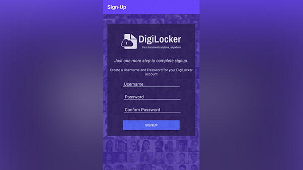 ഡിജിലോക്കര്‍ ആപ്പ്