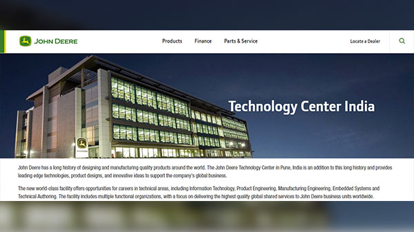 John Deere Technology Centre: (റാങ്ക് 27)