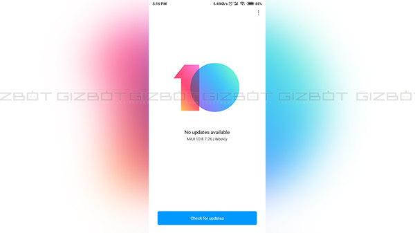 അപ്‌ഡേറ്റ് ലഭിക്കുമോ എന്നറിയാൻ