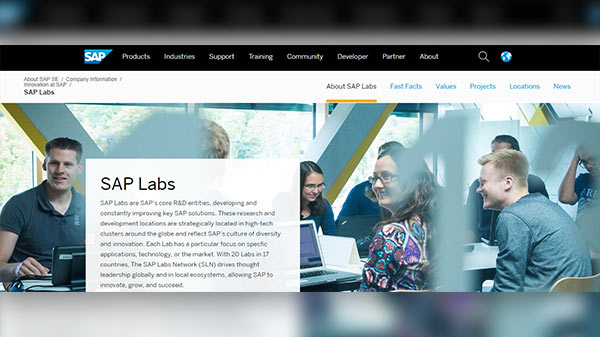 SAP Labs (റാങ്ക് 1)