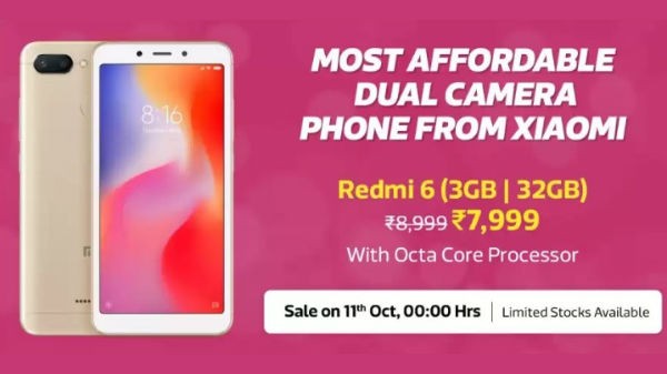  Redmi 6