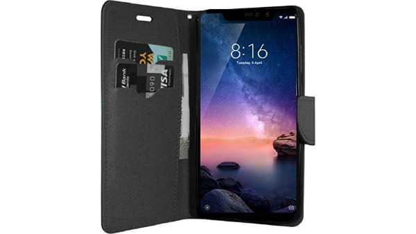 RidivishN Mi Redmi Note 6 Pro Flip Cover Case Flip Covers Cases 