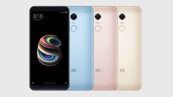   Xiaomi Redmi Note 5