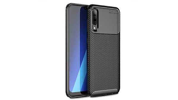 VALUEACTIVE Accessories For All Shockproof Armor Carbon Fibre Textured TPU Back Cover