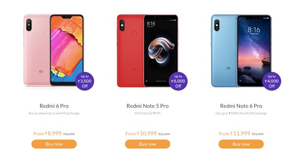 എം.ഐയുടെ സൂപ്പർ സെയ്ൽ 