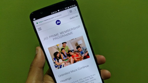 ജിയോ പ്രൈം അംഗത്വം