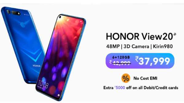 12% off on Honor View 20