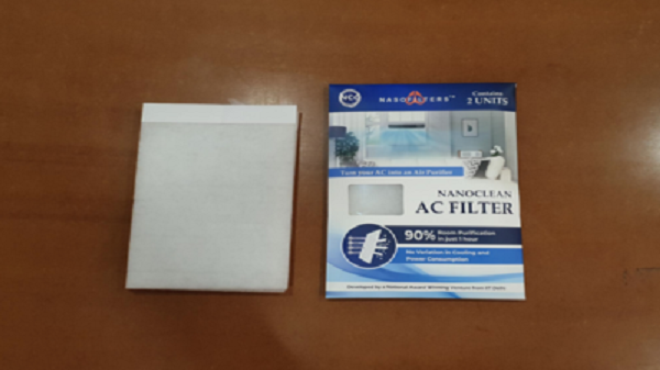  നാനോക്ലീന്‍ എസി ഫില്‍റ്റര്‍ വില, പ്രവര്‍ത്തനം