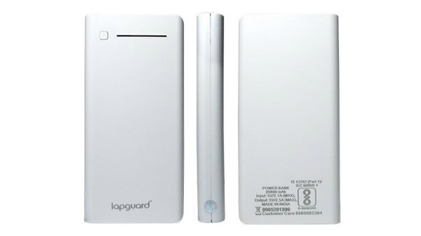 Lapguard LG805 20800mAH Lithium-ion Power Bank (White)