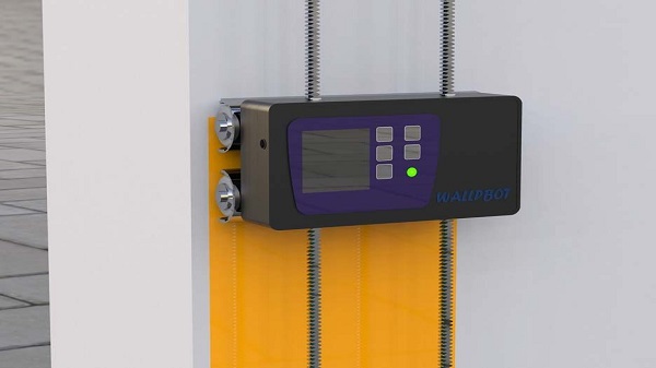 കെട്ടിടം പെയിന്റ് ചെയ്യുന്നതിനായി 'വാള്‍പിബോട്ട്' റോബോട്ട്