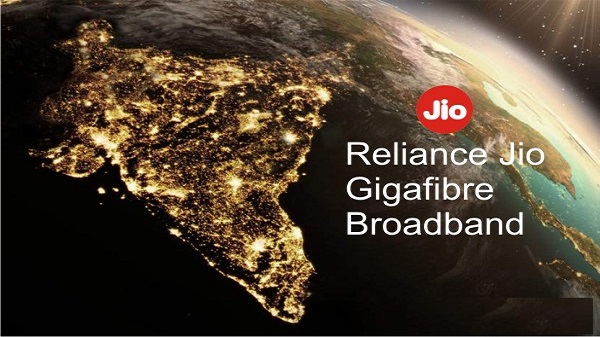 റിലൈൻസ് ജിയോ ജിയോഫൈബർ ബ്രോഡ്ബാൻഡ് കണക്ഷൻ 