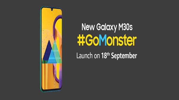 6,000 എംഎഎച്ച് ബാറ്ററിയുമായി സാംസങ് ഗാലക്‌സി എം 30 എസ് 