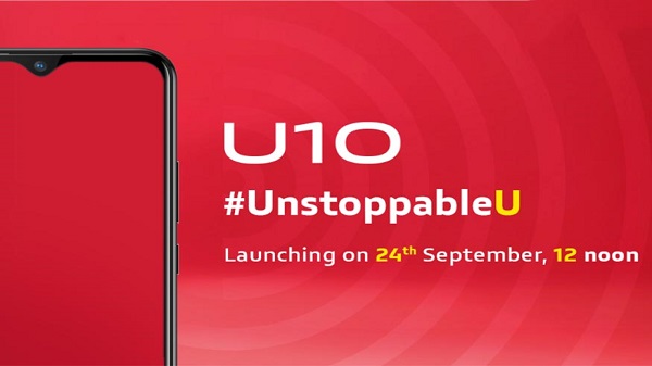 സെപ്റ്റംബർ 24 ന് വിവോ യു 10 അവതരിപ്പിക്കും 