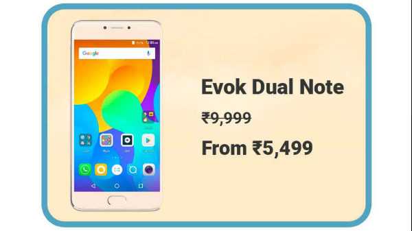 Evok Dual Note Rs. 5,499