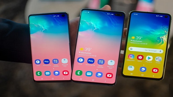 സാംസങ് ഗാലക്‌സി എസ് 10 സീരീസ് 