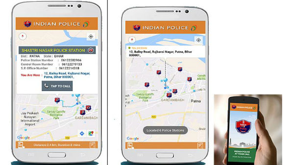 Indian Police on Call app