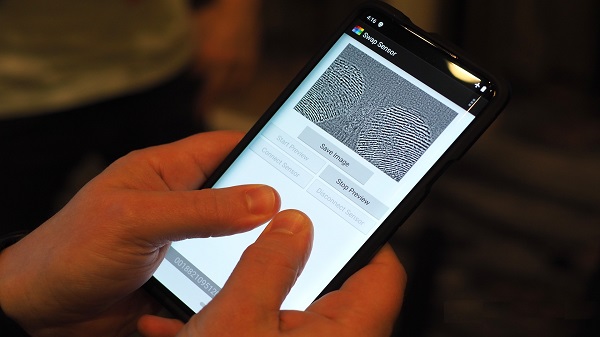 3ഡി സോണിക് മാക്‌സ് അള്‍ട്രാസോണിക് ഫിംഗര്‍പ്രിന്റ്