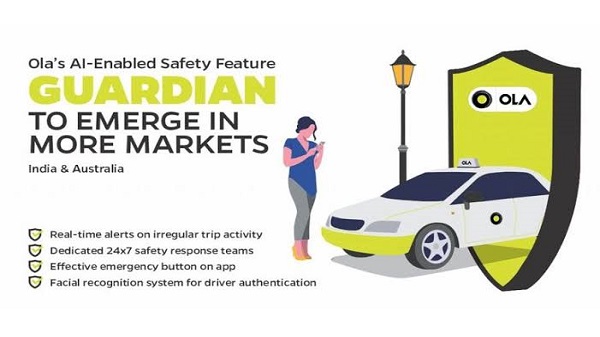 ഓല ഗാർഡിയൻ സവിശേഷതകൾ