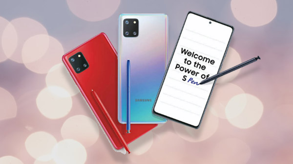 സാംസങ് ഗാലക്സി നോട്ട് 10 ലൈറ്റ് സവിശേഷതകൾ