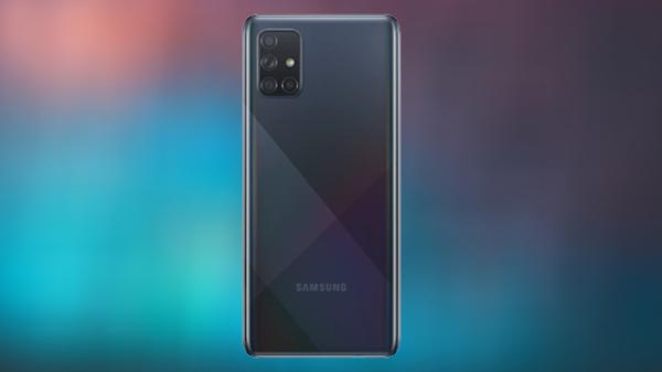 സാംസങ് ഗാലക്‌സി എ 71 ക്യാമറകൾ