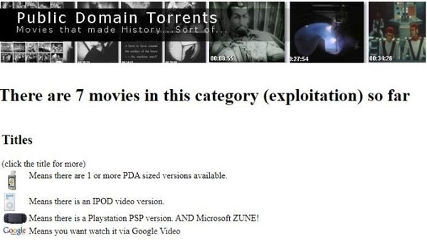 1. പബ്ലിക് ഡൊമെയ്ൻ ടോറന്റ്