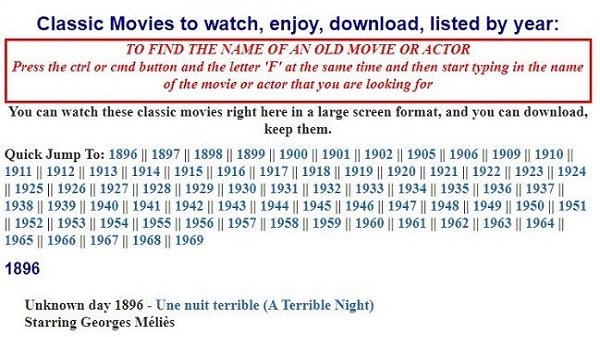 8. ഫ്രീ ക്ലാസിക് മൂവി