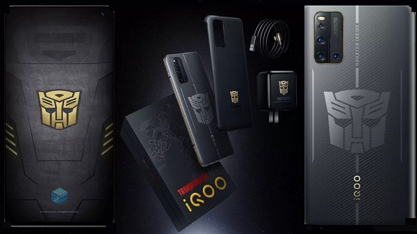 ഐക്യു 3 5G ട്രാൻസ്ഫോർമേഴ്‌സ് ലിമിറ്റഡ് എഡിഷൻ 