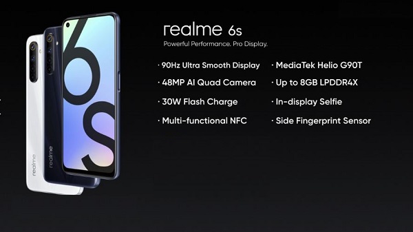 റിയൽമി 6 എസ് സവിശേഷതകൾ