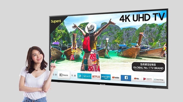 43 ഇഞ്ച് സാംസങ് സൂപ്പർ 6 4 കെ സ്മാർട്ട് ടിവി (43-inch Samsung Super 6 4K Smart TV)