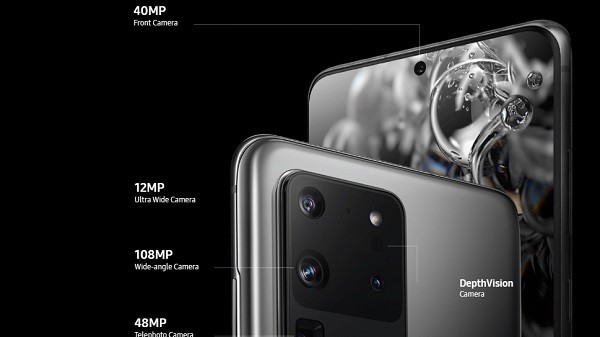 ഗാലക്‌സി എസ്20 അൾട്രയുടെ ക്യാമറകൾ