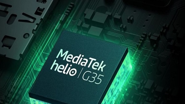 റിയൽമി സി 15:  മീഡിയടെക് ജി 35 ചിപ്‌സെറ്റ് 