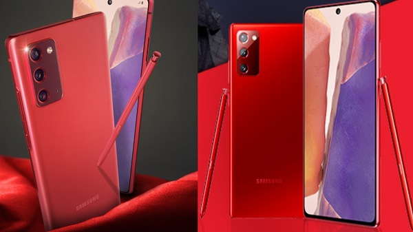 സാംസങ് ഗാലക്‌സി നോട്ട് 20 സവിശേഷതകൾ